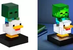 我的世界《Minecraft》可愛造型燈推出「雞騎士」、「蜜蜂」還有「苦力怕」登場
