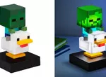 我的世界《Minecraft》可愛造型燈推出「雞騎士」、「蜜蜂」還有「苦力怕」登場