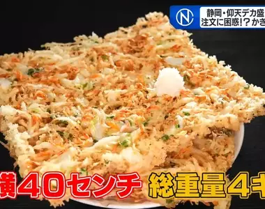 這間餐廳的招牌菜是《跟坐墊一樣大的炸什錦》老闆卻抱怨炸到厭煩了