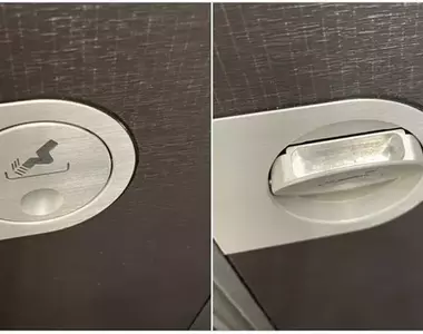 網友疑問《日本飛機化妝室的煙灰缸》不是通通禁菸嘛？為什麼還會有這種設計呢？