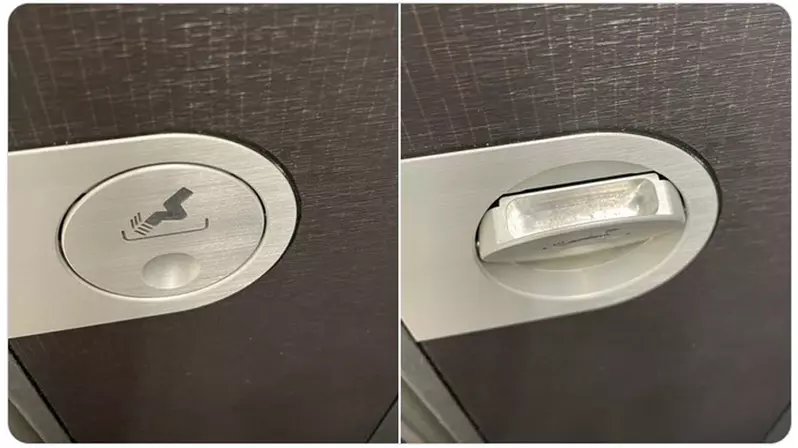 網友疑問《日本飛機化妝室的煙灰缸》不是通通禁菸嘛？為什麼還會有這種設計呢？