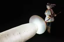 微型攝影師靈光一閃《大根的芙莉蓮》用白蘿蔔替代魔法大砲也超適合
