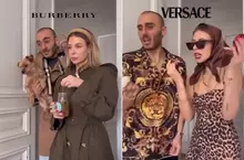 懂得人就會懂《國外情侶靠穿搭重現高級名牌特色》完美駕馭奢侈品牌特色真的很強