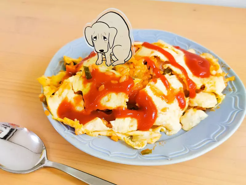 《非常抱歉狗狗壓克力牌》把這個插在失敗料理上面，讓狗狗背鍋就不會有心理壓力惹