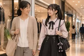 《平凡媽媽與地雷女兒》一起逛街的模樣超溫馨 地雷系女孩都來分享真實案例了