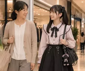 《平凡媽媽與地雷女兒》一起逛街的模樣超溫馨 地雷系女孩都來分享真實案例了