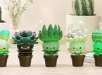 扭蛋商品《多肉植物小妖精》第二彈預計10月中旬推出 特別喜愛小東西療癒自己的朋友，這一檔也不要錯過唷