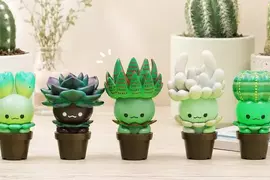 扭蛋商品《多肉植物小妖精》第二彈預計10月中旬推出 特別喜愛小東西療癒自己的朋友，這一檔也不要錯過唷