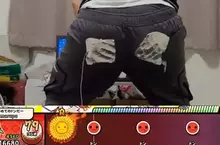 《太鼓達人變成屁鼓達人》剛好人的屁屁有兩瓣，天底下怎麼會有這麼剛剛好的事情呢？