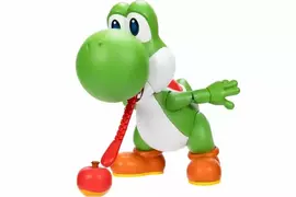 海外廠商「Jakks Pacific」預計在2026年夏季發售「超級瑪利歐」耀西全新互動玩具，伸縮的舌頭還可以還原遊戲中吃蘋果的樣子