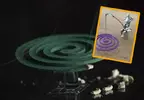 很有夏天氛圍感的《姆明》司那夫金蚊香架，還原作品中釣魚的模樣真的太傳神了