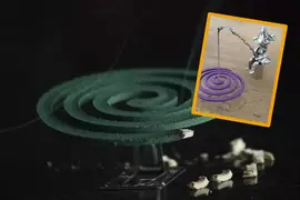 很有夏天氛圍感的《姆明》司那夫金蚊香架，還原作品中釣魚的模樣真的太傳神了