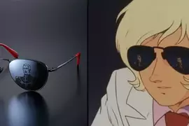 《機動戰士鋼彈》夏亞配戴的墨鏡宣布商品化 搞笑的是把基連的倒影也給加了上去XD