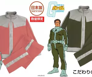 日本COSPA推出《機動戰士鋼彈》周邊商品 「吉翁公國軍款運動外套 夏亞/一般士兵版」，現在於線上商店開始接受預購
