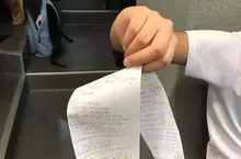 真正的天才問世《莫比烏斯環小抄》完全不算違規的做法就連教授看到也只能默許了