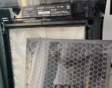 用了七年的空氣清淨機狂亮燈 以為是壞掉了結果打開蓋子發現「濾網」竟然完好如新
