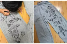 《君灌籃高手本當上手》家中小兒子畫畫技術太強，前途一片光明到得戴上墨鏡了