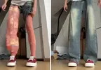 《史上最貼心賣家》顧客擔心腿太粗褲子穿不下，於是賣家還親自下場示範保證