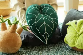 《植物絨毛抱枕》推出 無需澆水也不用擔心枯萎植物系宅小物