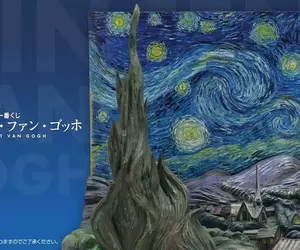 一番賞《梵谷》於7月25號開始好評開抽中，最漂亮的「星夜立體模型」等著大家來入手