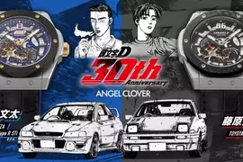 《頭文字D》連載30週年紀念聯名手錶 推出「藤原拓海AE86」與「藤原文太Impreza」全新款式