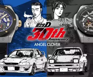《頭文字D》連載30週年紀念聯名手錶 推出「藤原拓海AE86」與「藤原文太Impreza」全新款式
