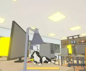 《貓貓亂搗蛋/Cat Chaos》這是一款讓你變身成貓體驗各種物理破壞的遊戲