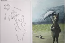 當藝術家開啟認真模式給《兒童著色本》上色 結果就是畫出讓人意想不到的作品