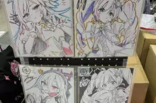 《日本繪師Ixy》在C108同人展舉辦蔚藍檔案色紙拍賣 挨批公然用二創賺錢大炎上