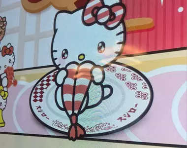 壽司郎聯名活動出現《美腿凱蒂貓》漫畫家島袋全優誤會大了