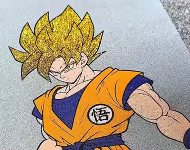 《七龍珠貼紙沙畫藝術》想不到看畫面聽聲音這細沙磨擦聲可以這麼舒服