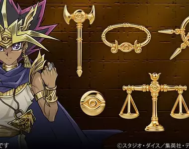 強強聯手《遊戲王怪獸之決鬥》與珠寶品牌「U-treasure」合作推出千年系列鍍金商品