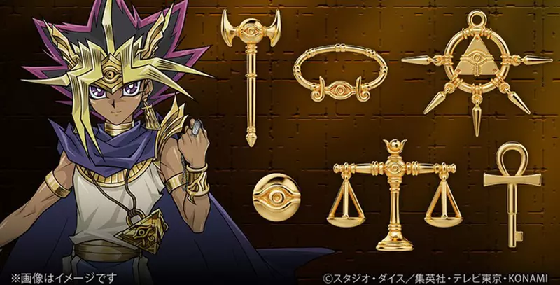 強強聯手《遊戲王怪獸之決鬥》與珠寶品牌「U-treasure」合作推出千年系列鍍金商品