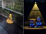 突發奇想的拍照創意 給路邊完全不知道用來幹嘛的照明燈賦予一些意義