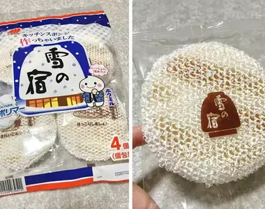 網友分享《宜得利仙貝海綿》看起來87%像食品包裝真的超級鬧