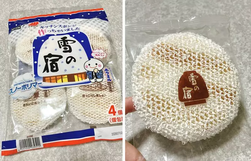 網友分享《宜得利仙貝海綿》看起來87%像食品包裝真的超級鬧