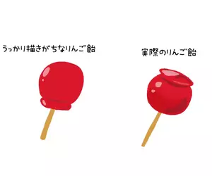《漫畫家後藤羽矢子》驚覺自己畫錯蘋果糖 其實很多人不知道它確切的形狀？