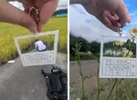 網友分享有趣宅小物《繪圖日記壓克力鑰匙圈》把所見景象通通變成小時候寫作業的那個樣子