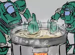 日本網友二創《機動警察煮芋頭鍋》卻挨批因此毀掉了原作的點子？
