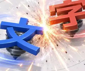 大家轉起來《文字戰鬥陀螺》自由搭配各種文字對戰的遊戲