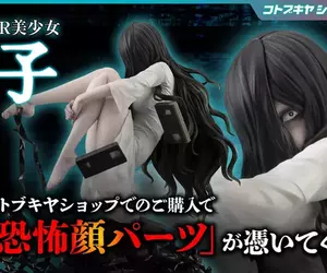 HORROR美少女系列《七夜怪談 貞子》壽屋+山下俊也合作模型開始再販！限定特典附贈「恐怖零件」，能呈現更加充滿怨念的表情