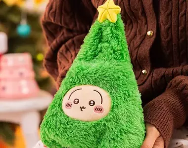 聖誕節超萌商品《吉伊卡哇》22公分的烏薩奇動起來聖誕樹玩具
