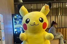 網友在韓國用銅板價夾到皮卡丘超巨玩偶 結果運回日本卻花了上萬日元(苦笑)