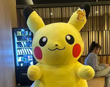 網友在韓國用銅板價夾到皮卡丘超巨玩偶 結果運回日本卻花了上萬日元(苦笑)