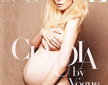 好孕到！明星媽咪全裸登上雜誌封面