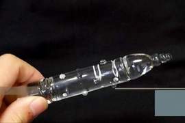玻璃職人打造《精雕玻璃按摩棒》這要是插進去不噴血才怪……