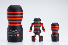 變形飛機杯成真《TENGA☆機器人》黑紅酷帥新成員「HARD」登場！口袋中最硬的好夥伴