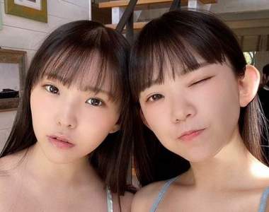 含乳量過高注意《長澤茉里奈×長澤聖愛》初上鏡合法姊妹丼兩人一起拍寫真