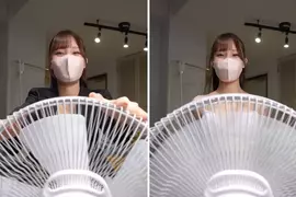 夏季限定實驗《在電風扇前面換衣服會不會走光》年紀大的我感覺看不清楚怎麼辦? 夏季限定實驗《在電風扇前面換衣服會不會走光》年紀大的我感覺看不清楚怎麼辦?